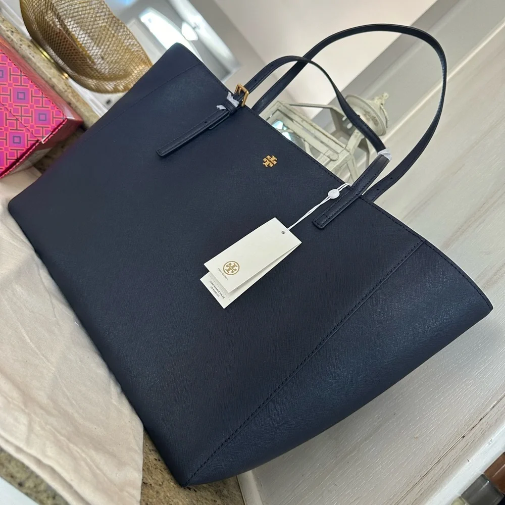 New Tory Burch Emerson large shoulder bag